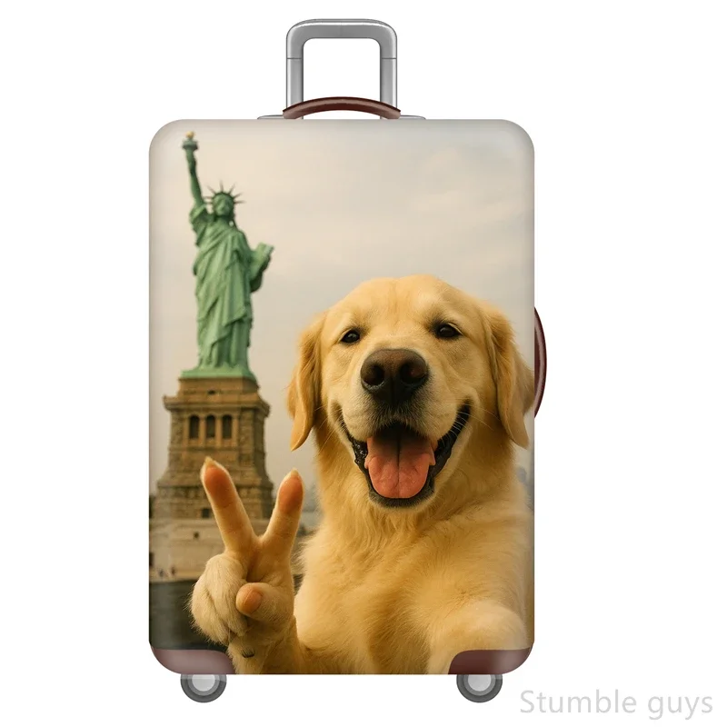 

Stretchy Luggage Protector Cover Protective Dustproof Washable Anti-Scratch Suitcase Sleeve Essential Accessory 18-32 Inch