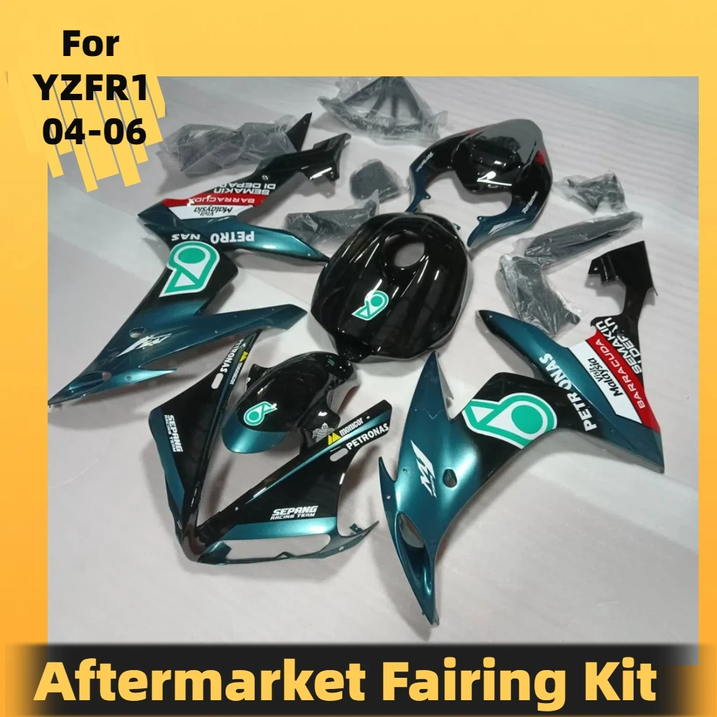 ABS Fairing Kit for Yamaha YZF R1 04 05 06 Complete Motorcycle Plastic Component Body Set Fairings R 1 2004 2005 2006