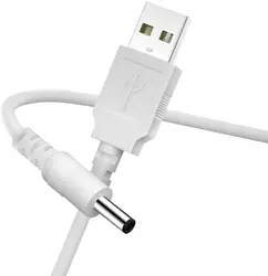 Kabel USB do DC 3.5*1.35MM do lampki nocnej LED Baby lampa dla dzieci księżycowe niebo projektor obrotowa lampka nocna kabel do ładowarki USB