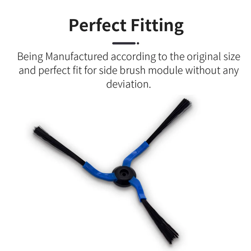 2 คู่สําหรับ Samsung VC-RM72VR/VC-RM84V/VR1OF71UCAC/VC-RL87V หุ่นยนต์เครื่องดูดฝุ่นแปรงด้านข้างทําความสะอาดชิ้นส่วน