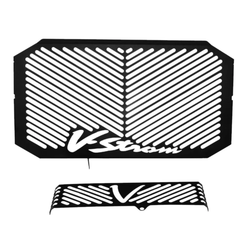 

R4-мотоциклетная решетка радиатора, защитная крышка для Suzuki V-STROM 650 DL650 2004-2010, сетка для резервуара для воды, защита охладителя