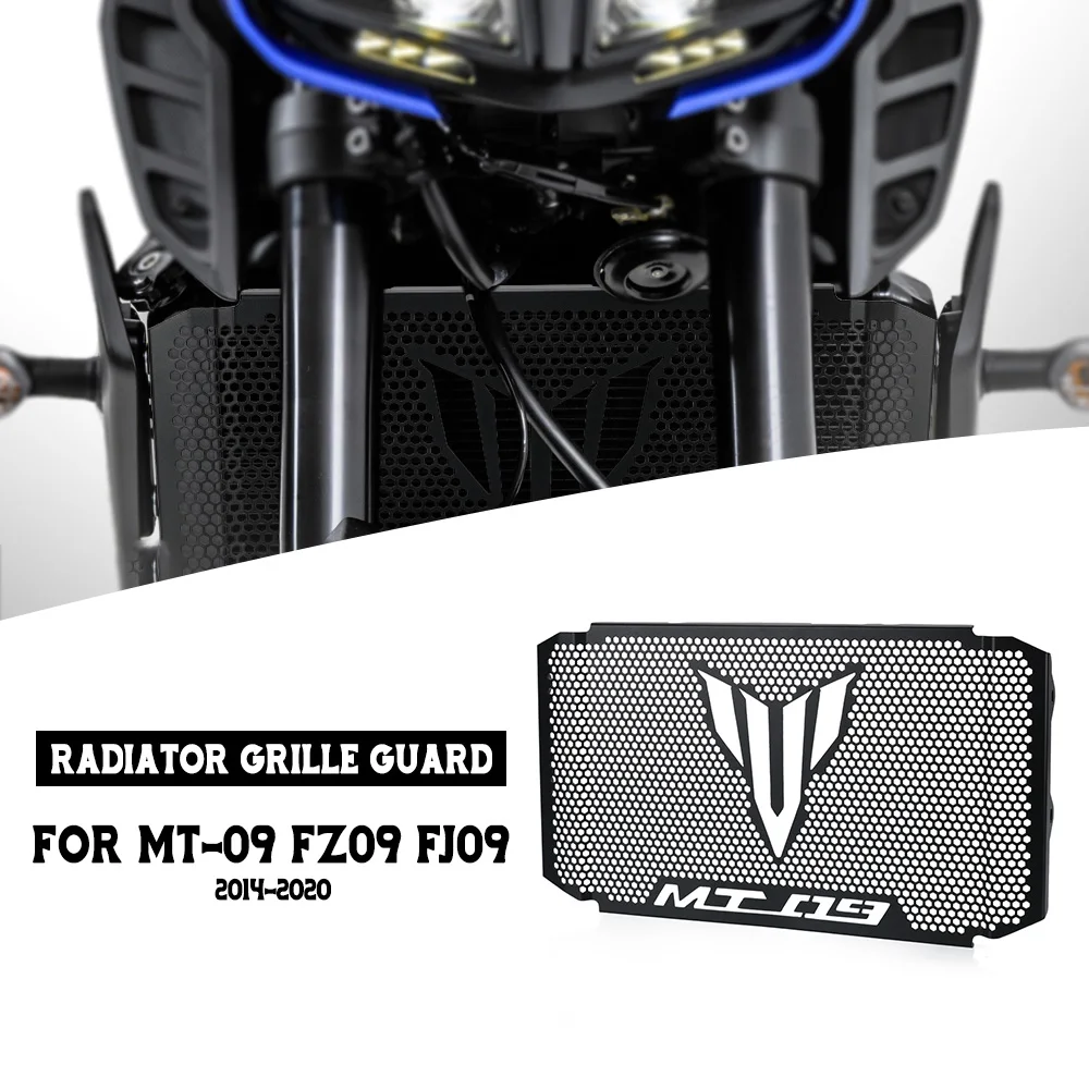 

MT09 Accessories Radiator Mesh Guard FOR YAMAHA MT-09 FZ09 FJ09 2014-2015-2016-2017-2018-2019-2020 Motorcycle Radiator Grille