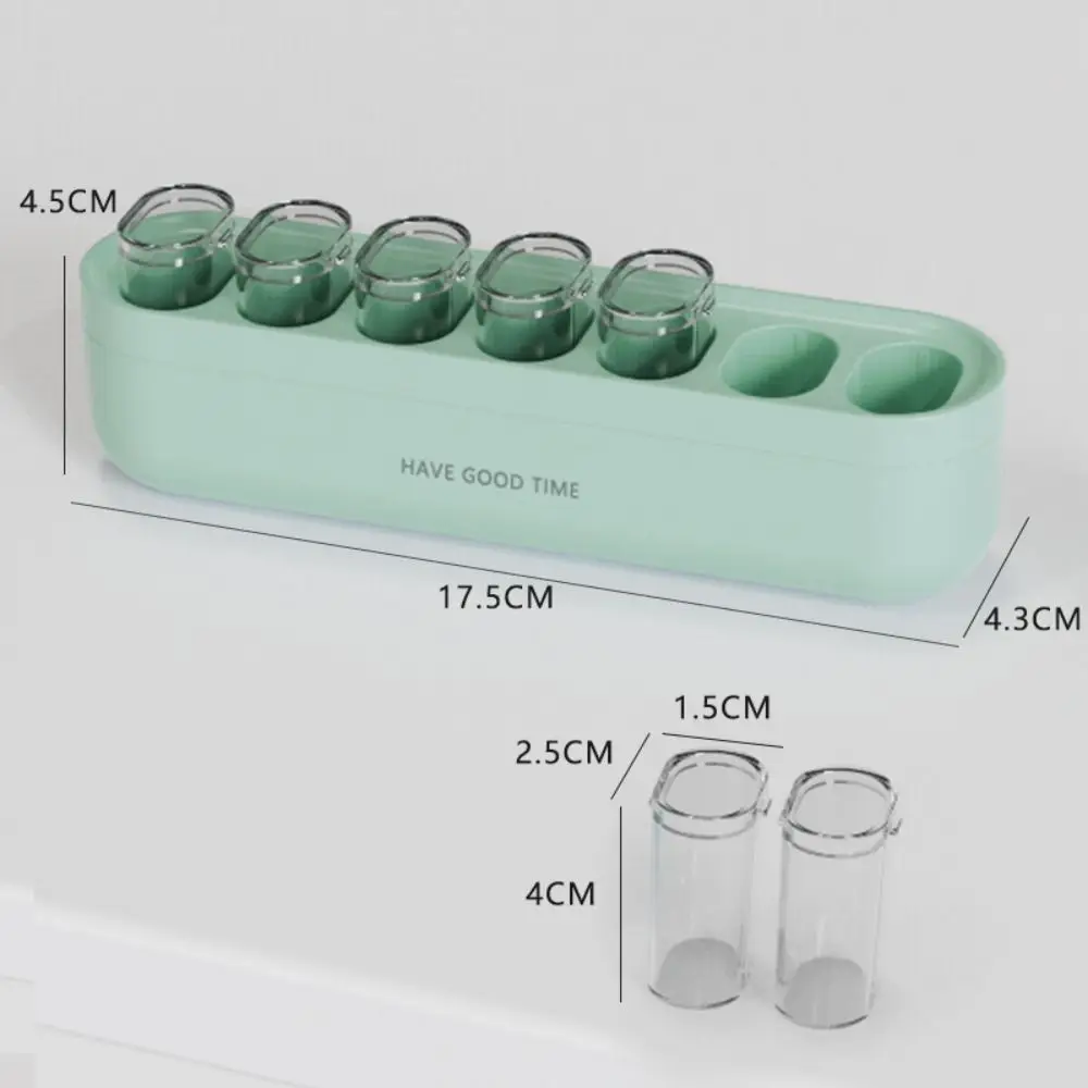 Mini Large Capacity Seven-Day Pill Boxes Detachable Multifunction Pill Dispenser Box Waterproof Durable Pill Case Household