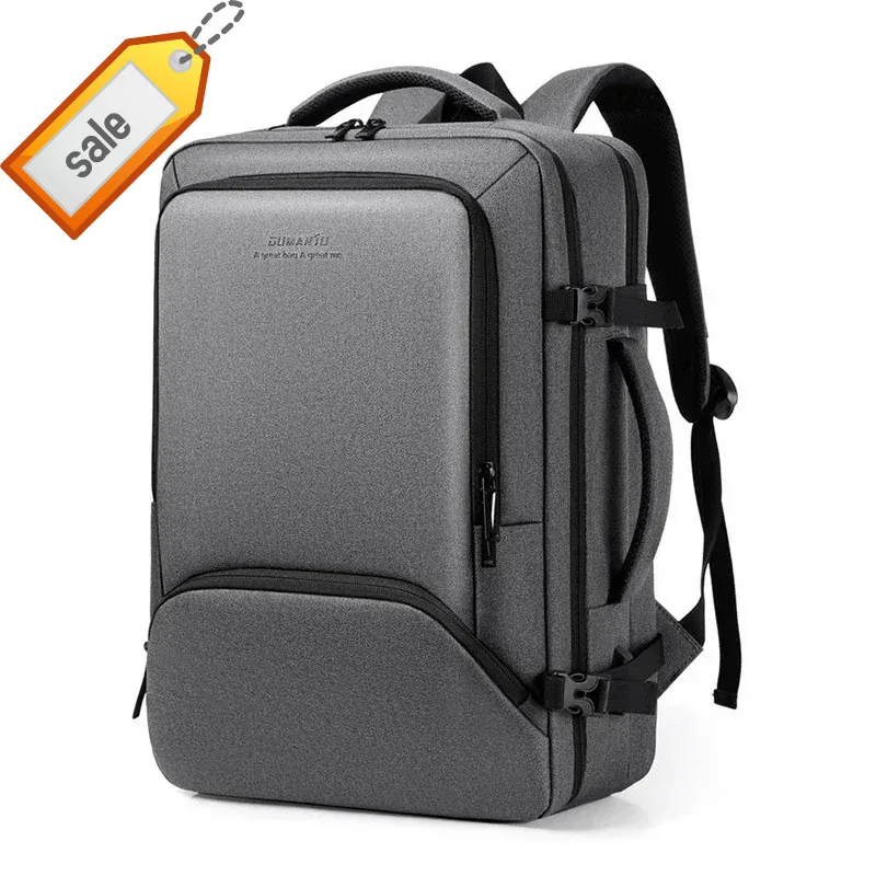 

17,3-дюймовый многофункциональный деловой рюкзак для ноутбука с USB-портом большой емкости для мужчин, уличная дорожная сумка, Оксфорд, водонепроницаемая школьная сумка