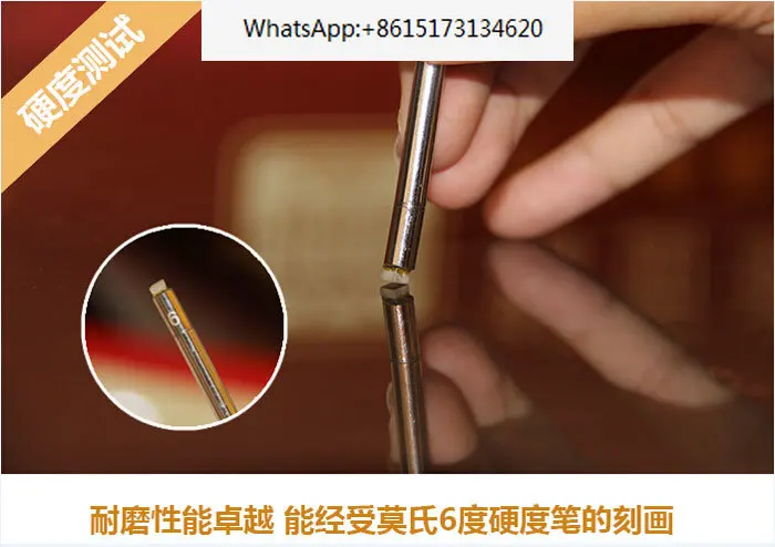 Mohs hardness pen, Mohs hardness tester, dedicated for testing the hardness of ceramic tiles, glass floors, and flooring