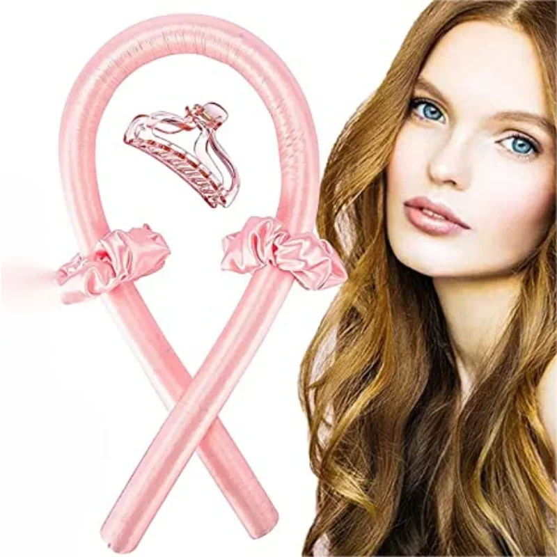 

Foam Heatless Curling Iron Sleep Curling Iron Sponge Curly Hair Long Hair Curling Iron Set of 4 Pieces