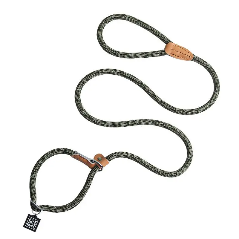 

Dog traction rope integrated rope dog rope small, medium and large dog Corgi explosion-proof walking dog fluorescent chain