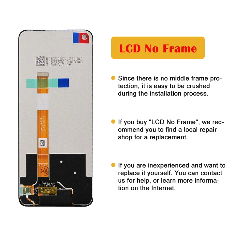 ل OnePlus Nord N200 5G الهاتف المحمول شاشة LCD عرض الجمعية شاشة تعمل باللمس استبدال لوحة ال سي دي #3