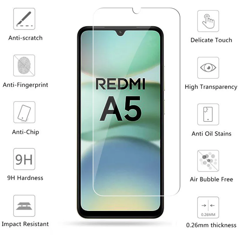 Xiaomi Redmi A5 강화 유리 HD 보호 전화 렌즈 필름 Redmi A5 용 Re... - 1
