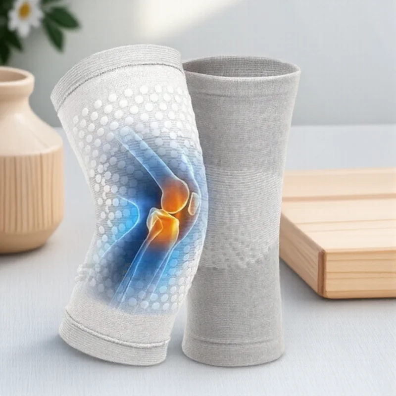 

Самонагревающиеся наколенники, наколенники, теплые для облегчения боли в суставах при артрите, спортивное защитное снаряжение, регулируемая поддержка