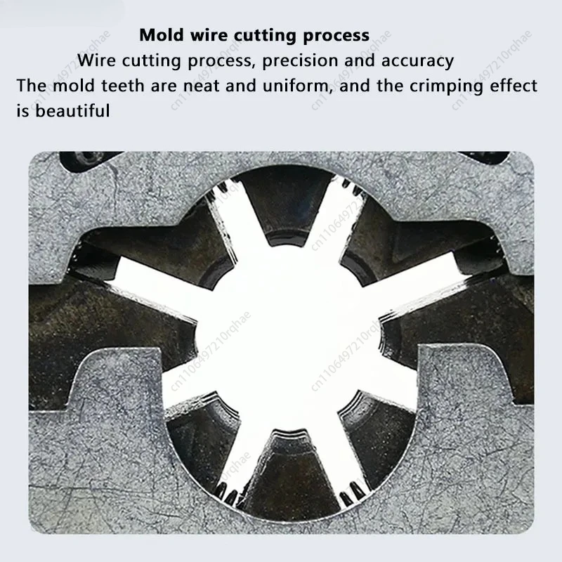 

New Clamshell Car Air Conditioning Pipe Crimping Machine Air Conditioning Hose Pipe Head Hydraulic Crimping Tool