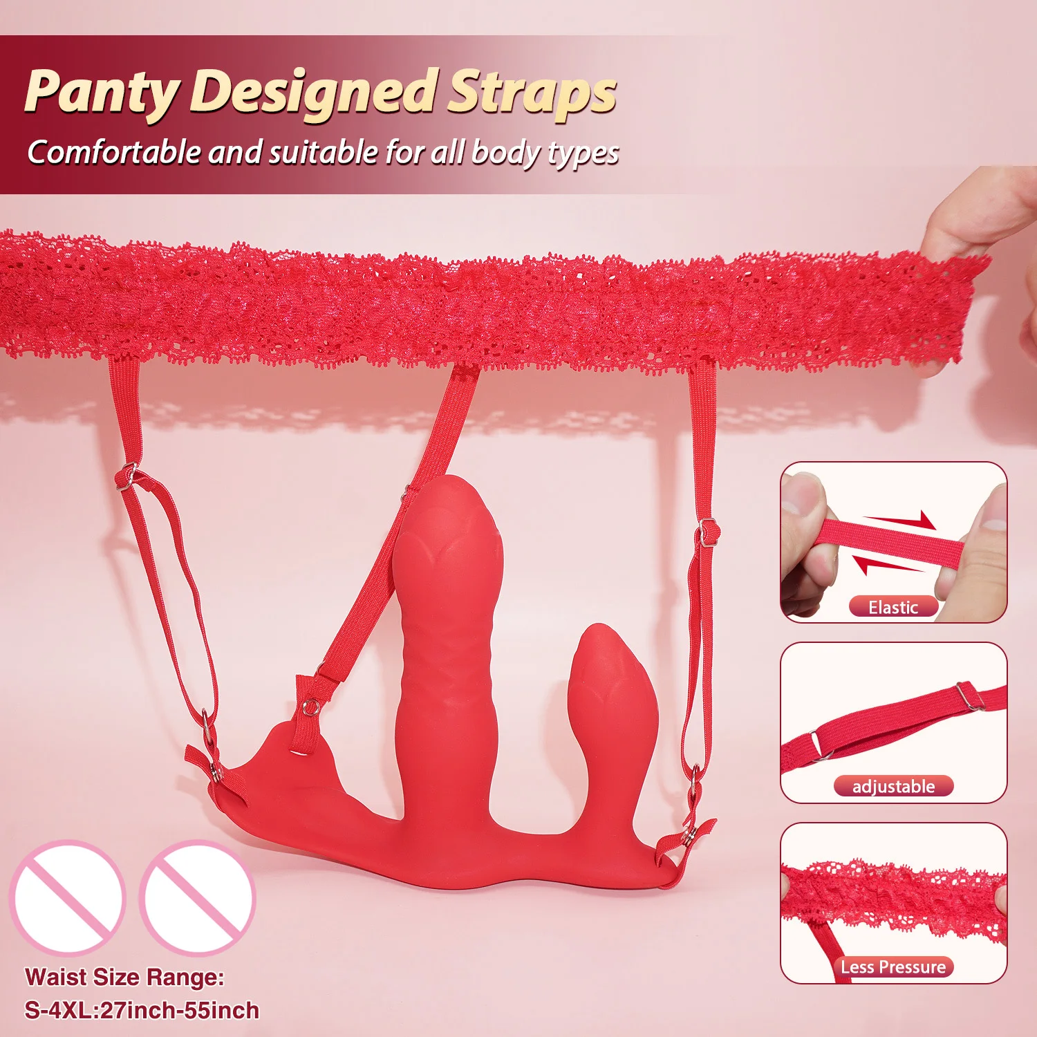 Rabbit Vibrator Wearable Telescopic G Spot Stimulator Remote_voghion.com