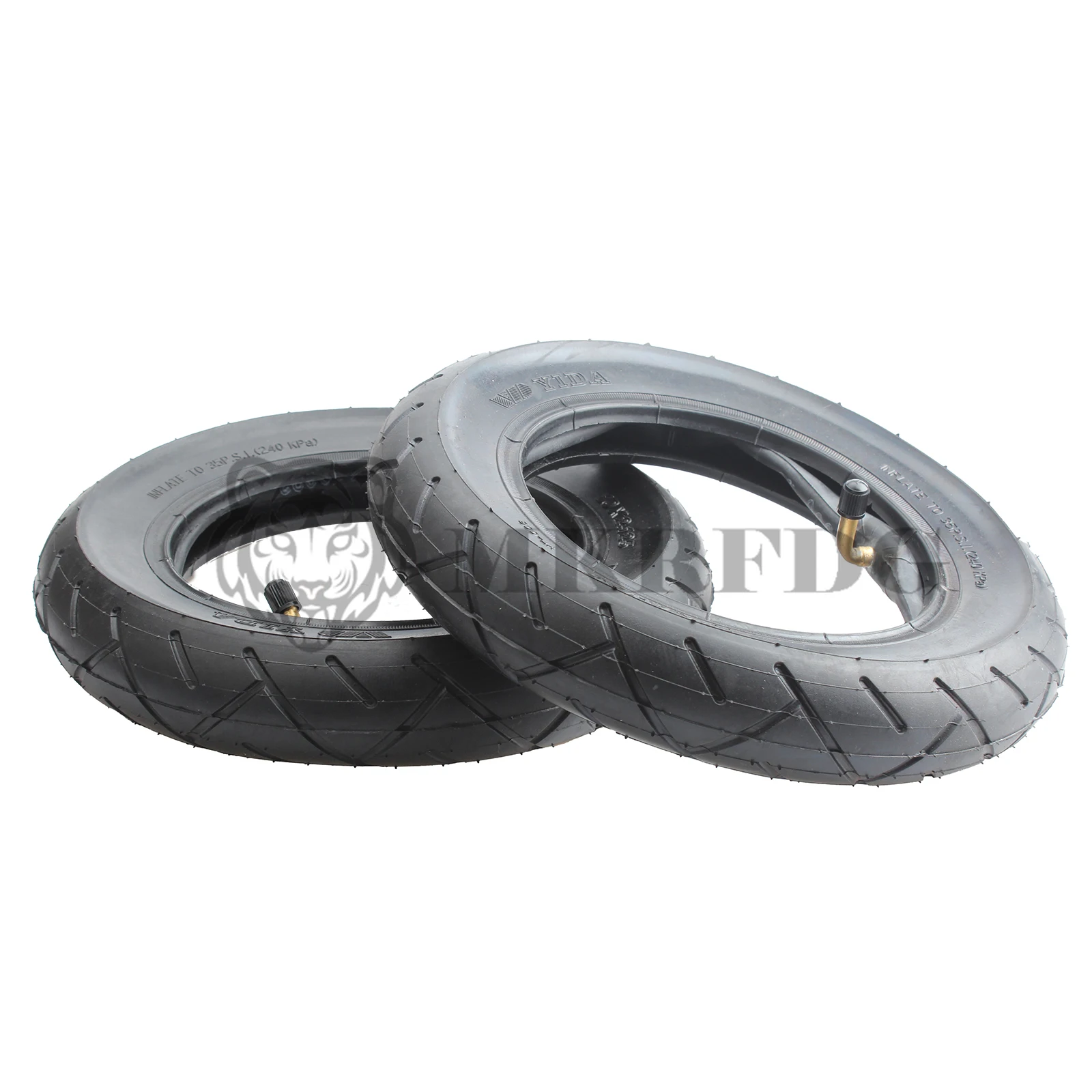 Hoverboard Tire Scooter Tyre 10x2.125 Rubber with Inner Tube for 10 