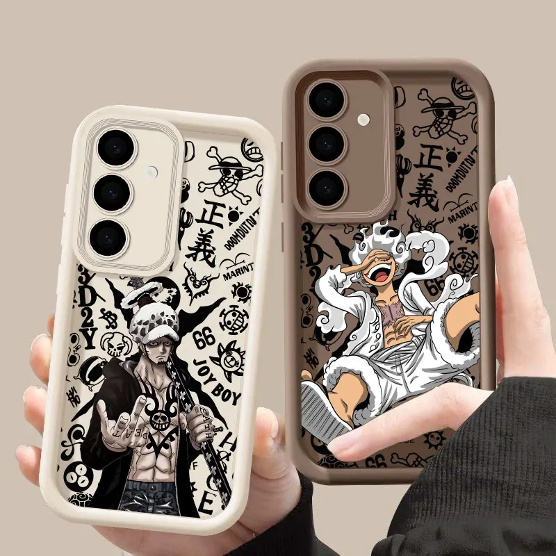 O-One Pieces Luffys Zoros Anime S26 Ultra Case For Samsung Galaxy S26 S25 S24 S22 S23 Ultra S21 Plus S20 S25 FE Protection Cover