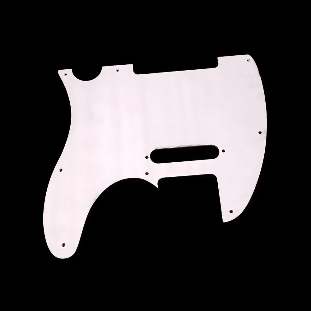 3Ply Guitar Pickguard with Single Coil Pickup Hole for Telecaster Style Electric Guitar Black Pearl Guitar Accessories