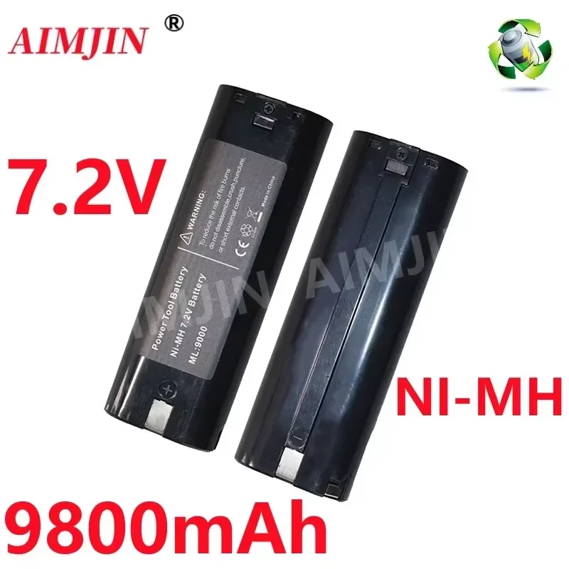 

7.2V 9800mAh Ni-MH Replacement Battery For Makita 7000 7002 7033 191679-9 192695-4 632002-4 632003-2 L50 192532-2