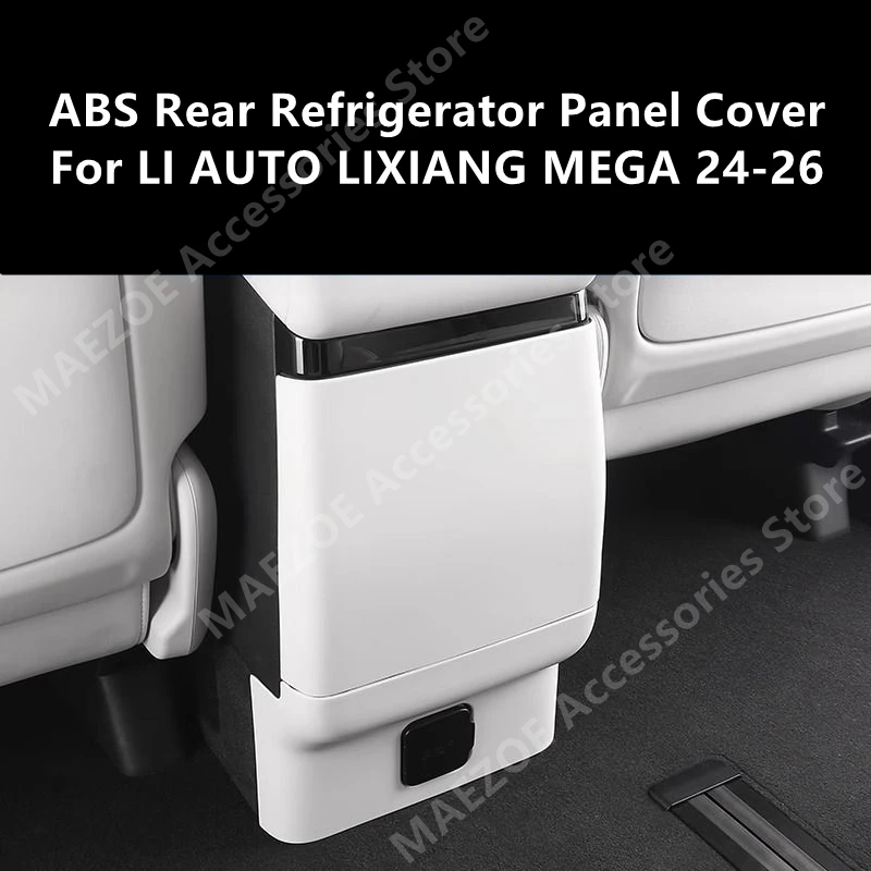 

For LI AUTO LIXIANG MEGA 24-26 ABS Rear Refrigerator Panel Cover,Car Interior Decoration Modification Accessories Refit