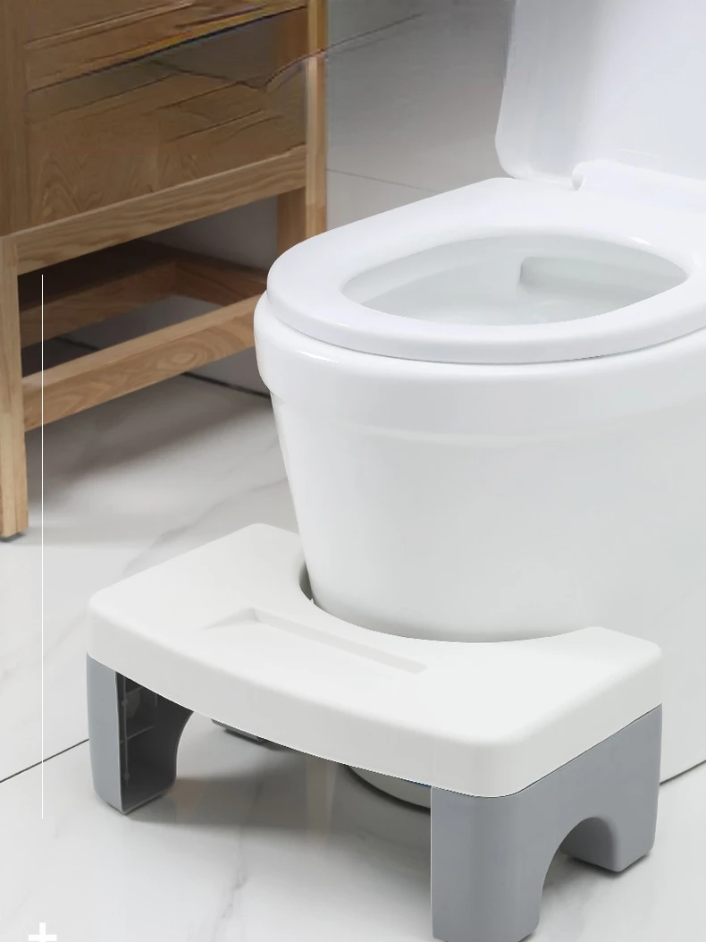

Toilet stool matching color foot mat squat stool foot children's toilet