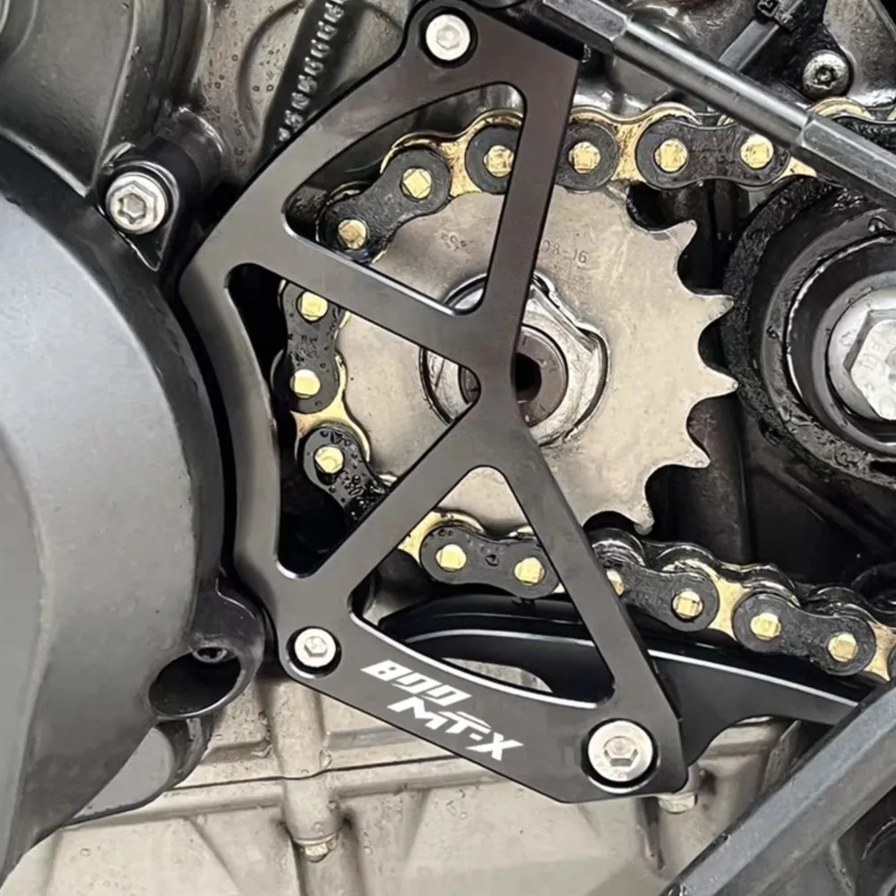 

2025 2024 FOR CFMOTO CF MOTO 800MTX 800 MTX 800 MT-X 800 Motorcycle Chain Cover Guard Front Sprocket Guard Protector Accessories
