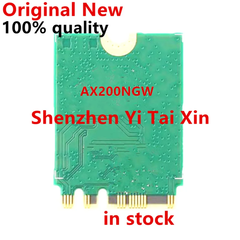 100%New WiFi 6 Dual Band 3000Mbps Wireless Card For AX200 M.2 Bluetooth 5.2 2.4G/5Ghz 802.11ac/ax AX200NGW Wi-fi Adapter Antenna