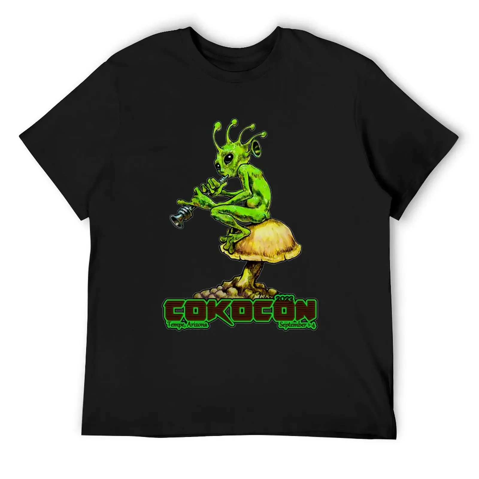 

Kokopelli T-Shirt custom t-shirts summer 2025 customizeds sublime black t shirts for men