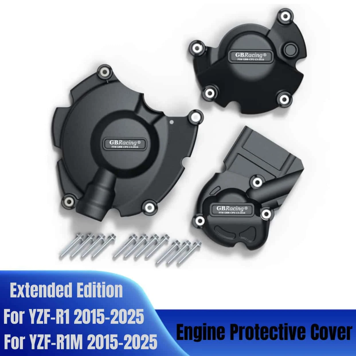 

Для YAMAHA YZF-R1/YZF-R1M/R1/R1M 2015-2025 Защитная крышка двигателя мотоцикла для GBRacing Защитная крышка двигателя