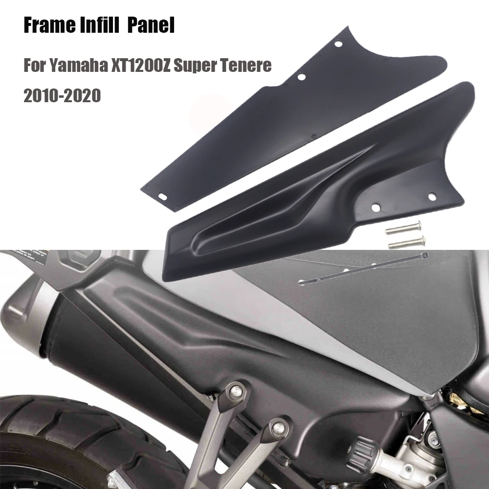 

Motorcycle For Yamaha XT1200Z XT 1200Z Super Tenere 2010-2021 2020 Frame Infill Side Panel Set Protector Guard Cover Protection