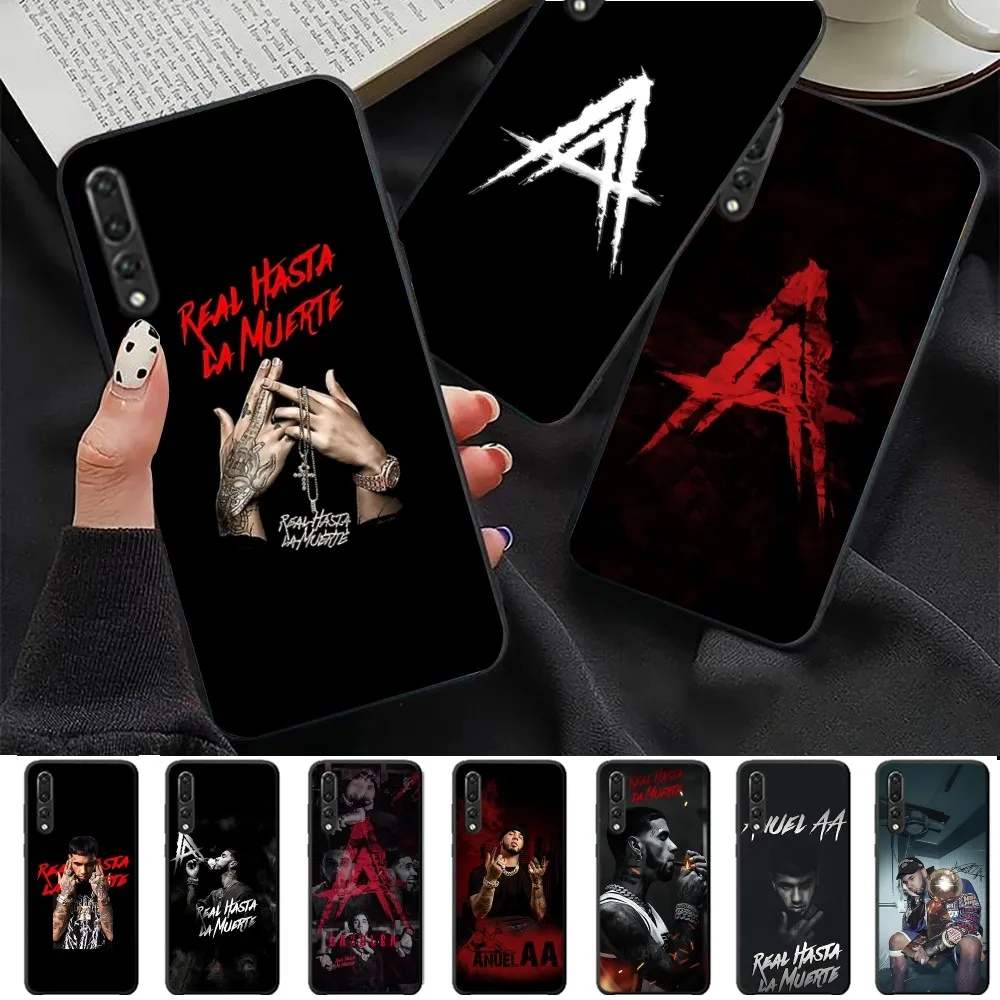 

Rapper A-Anuel AA Real Phone Case For Huawei P 8 9 10 20 30 40 50 Pro Lite Psmart Honor 10 Lite 70 Mate 20lite