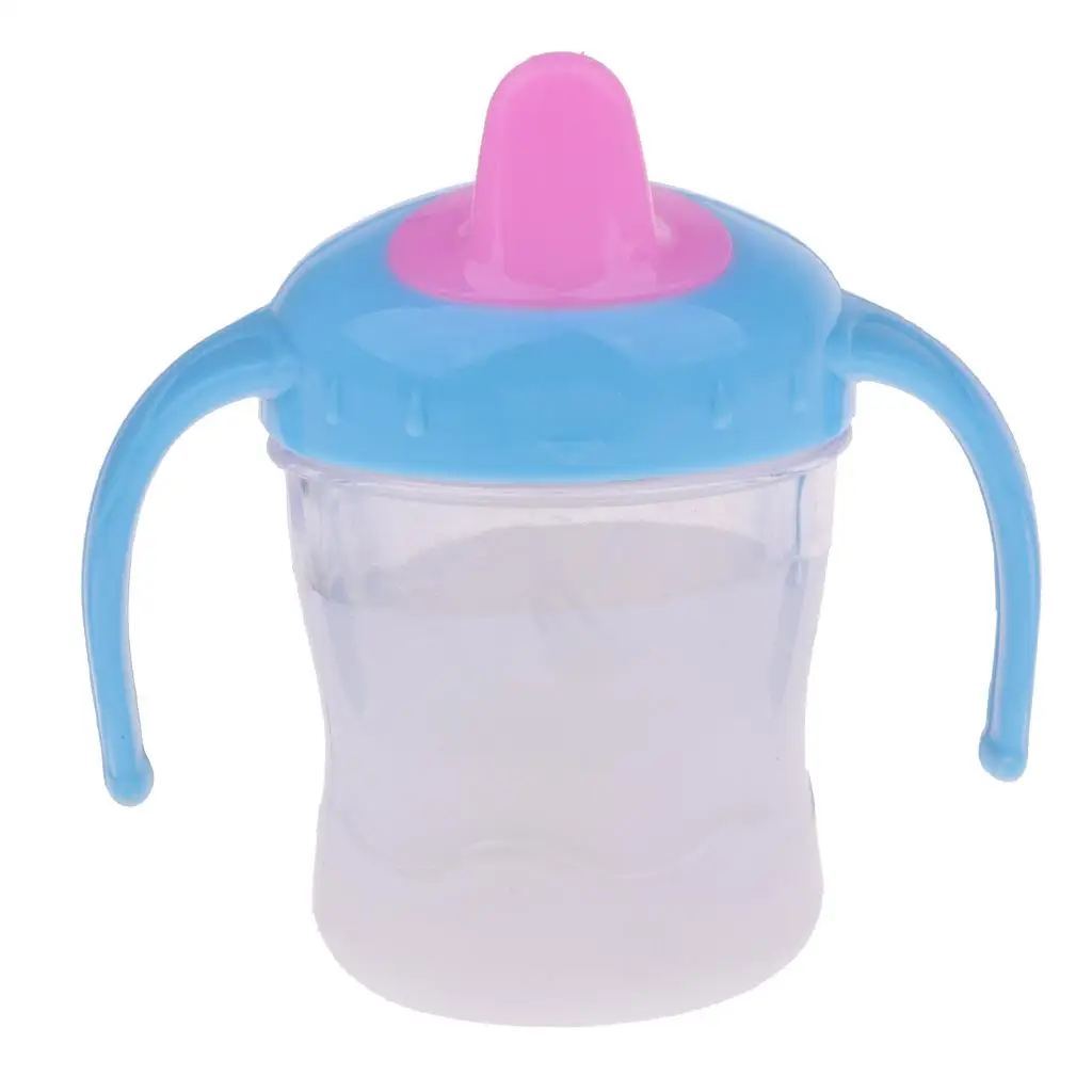 3-6pack Baby Doll Nursery Room Feeding Bottle Milk Bottle for Mellchan Dolls