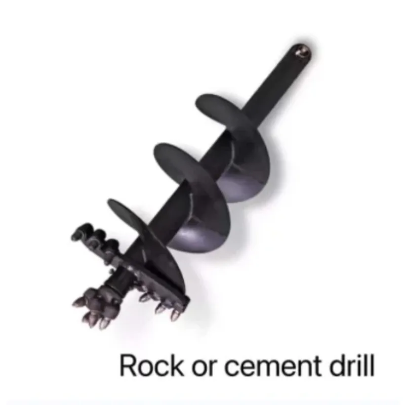 High Power Excavator Auger Drill Wear Resistant Rotary Drilling Equipment For Construction
