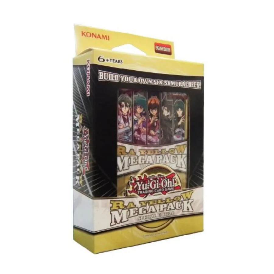 

YuGiOh Ra Yellow Mega Pack Special Edition Mini Box for Collectors and Enthusiasts Premium Quality Cards with Exclusive Artwork