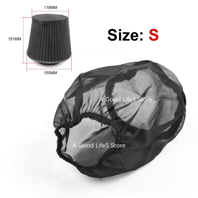 Apply To 63/70/76/101mm Roasted Blue Stainless Steel Car Modified Intake Air Filter  Large Flow for Mushroom Head Filter Element
