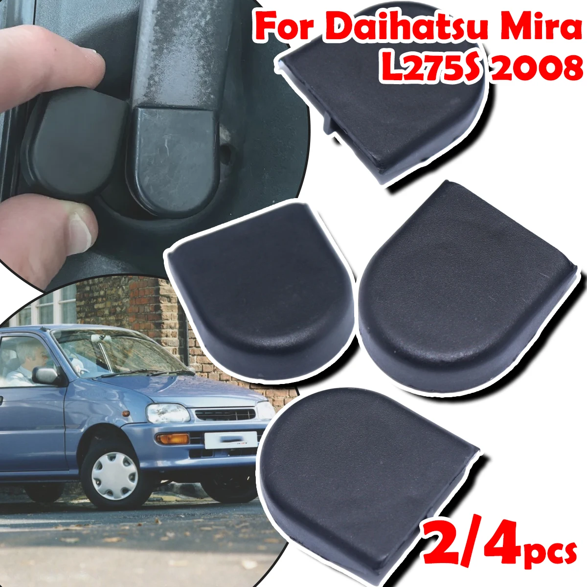 

For Daihatsu Mira L275S 2008 Front Windshield Windscreen Window Wiper Arm Nut Rocker Cap Bolt Cover 8529213010 For Toyota SCION