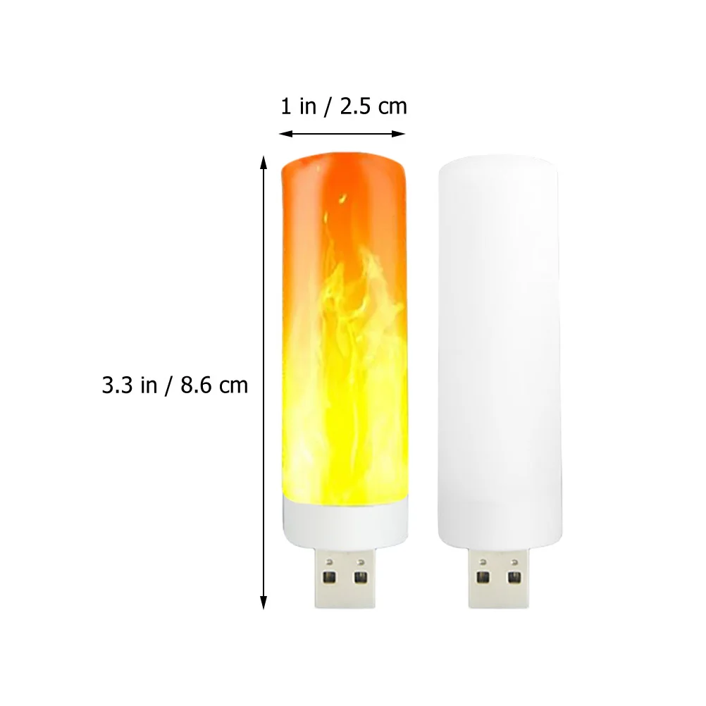 2pcs Led Night Light Plug In Night Light Usb Lamp For Bedroom Home Decor Small Space Modern Nightlight Room Supply