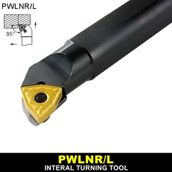 TUOZ S16Q-PWLNR06 S20R-PWLNR06 S25S-PWLNR06 PWLNR 16MM 20MM 25MM CNC Internal Turning Tool Lathe Boring Bar Tool Holder