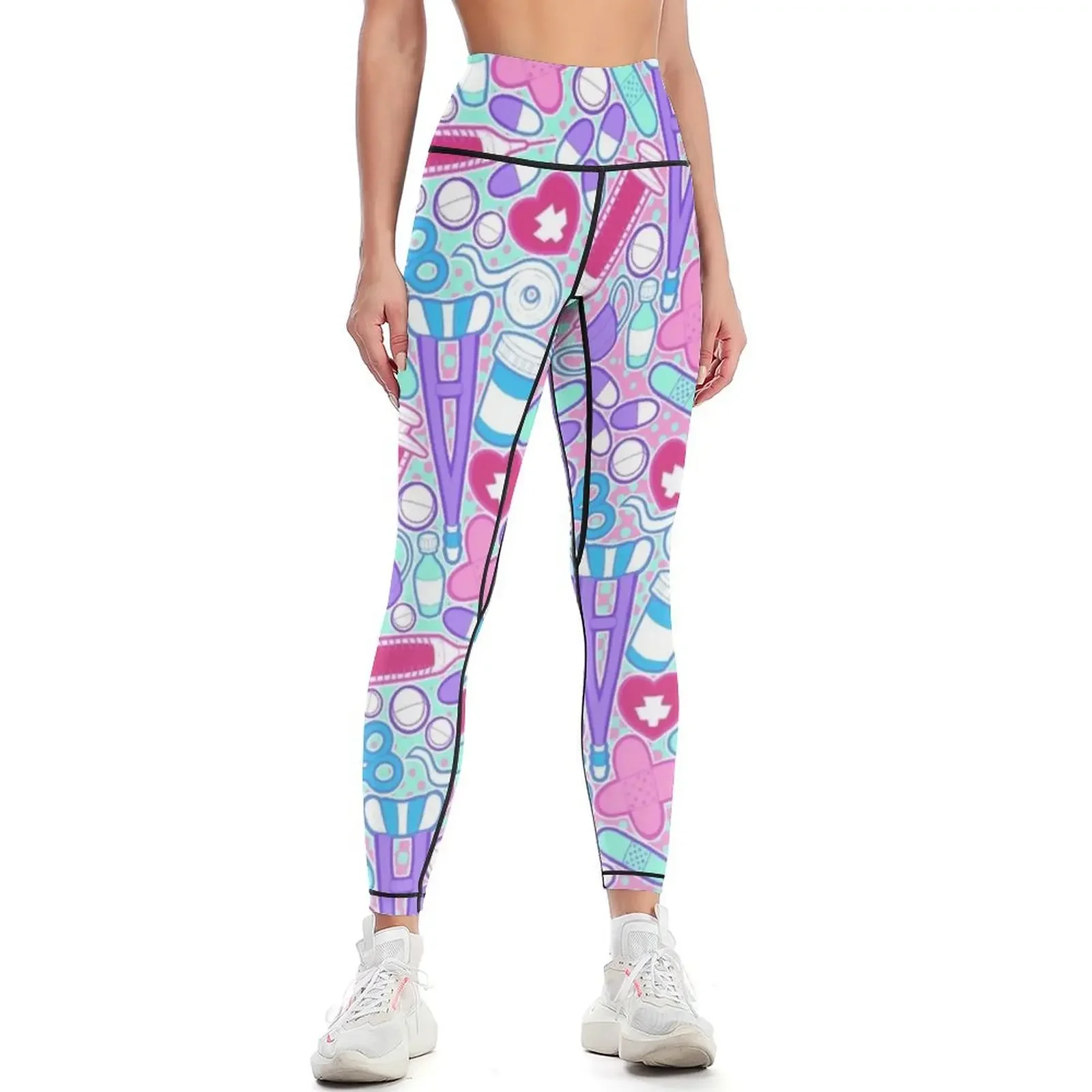 

Menhera Light - Medical Supplies Leggings Women's sportswear Clothing fitness active wear workout clothes for Womens Leggings