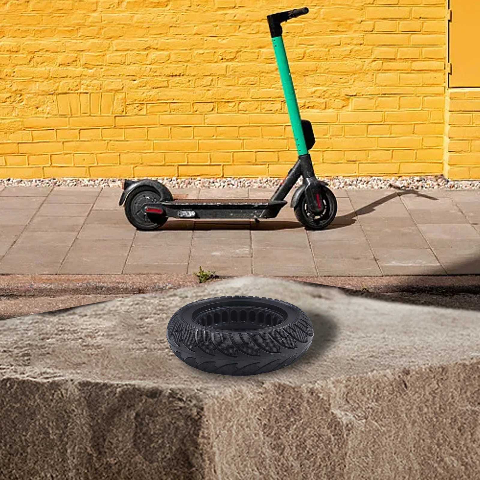 

Высокое качество, Лидер продаж, новые 8-дюймовые шины, замена заднего колеса, резиновая твердая шина, аксессуары для электрических скутеров