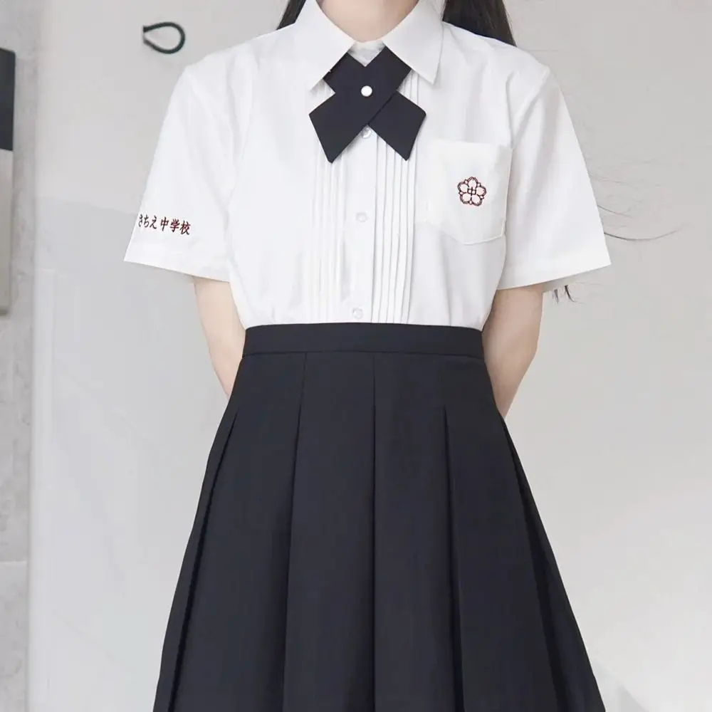 Высококачественный съемный галстук-бабочка с крестом JK, униформа, декор, аксессуары для одежды, галстук-рубашка, полиэстер, галстуки-бабочки с крестом