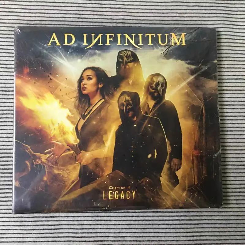 CD Infinitum - Capítulo II: Legado (2021 Records Napalm, Metal de Poder Sinfônico, Feat. Nils Molin, CD Digipak)