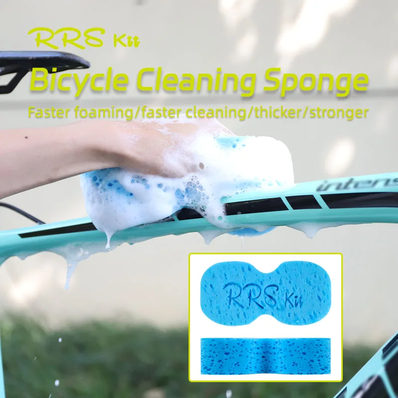 

Rrskit Bicycle Specific Cleaning Sponge Upgraded Thickened Water Absorbent Honeycomb Sponge Cleaning Wipe Bicycle Cleaning Tools