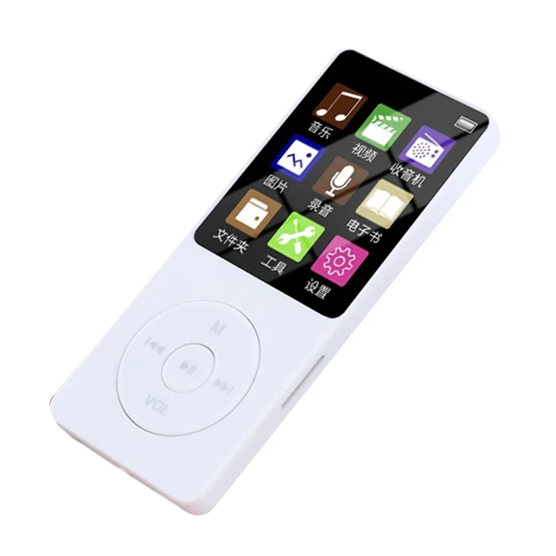 

MP4 MP3 Bluetooth-плеер 160X120px Mini Walkman Student 1,8-дюймовый экран 64G Plug Card Спортивный музыкальный плеер, прочный A-ABQA