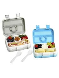 Adult Kids Lunch Box Portable Compartment Fruit Food Box Microwave Lunch Bento Box With Fork And Spoon Picnic Fresh Box