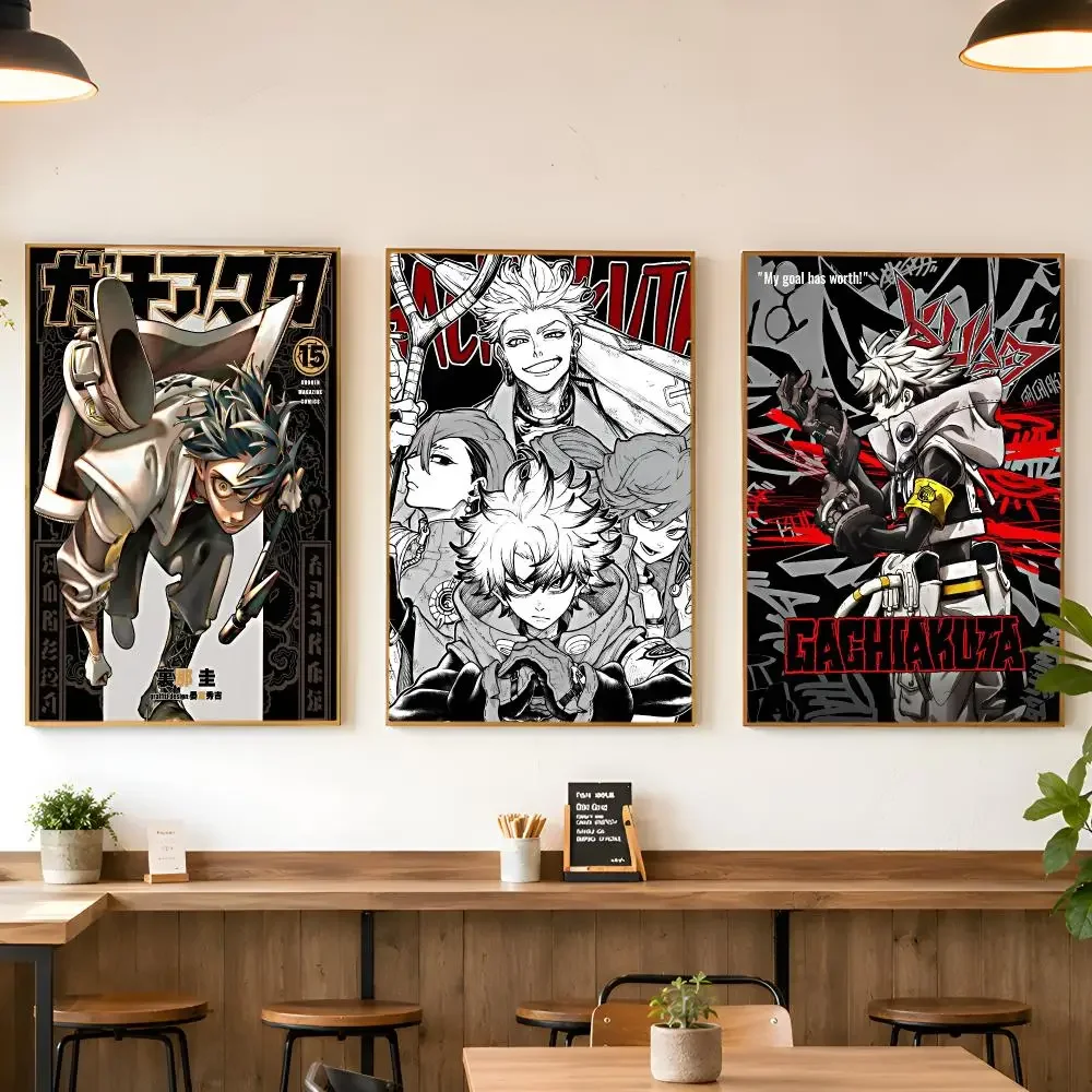 Hot Cool Anime G-Gachiakuta Poster Matte Wall Peel And Stick Decor Bedroom Living Room Office Dorm Home