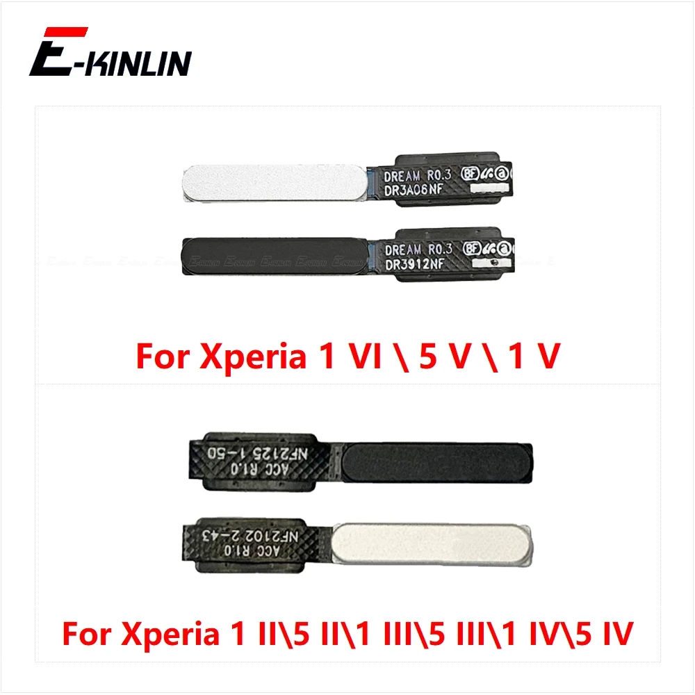 Touch ID Fingerprint Connector Scanner Sensor Key Menu Button Connection Flex For Sony Xperia 1 5 II III V VI IV