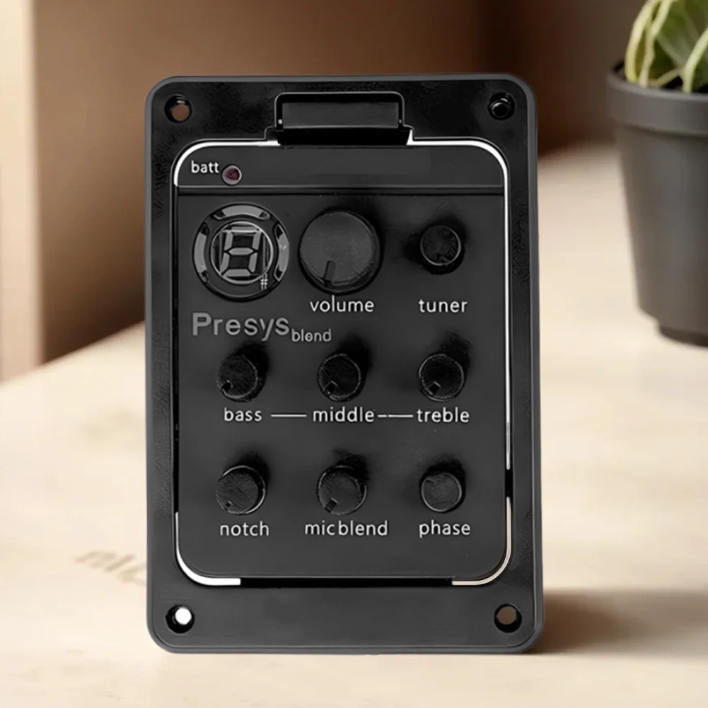 البلاستيك 301 الغيتار Preamp مع موالف Presys EQ التعادل الغيتار Soundhole EQ أجزاء الملحقات