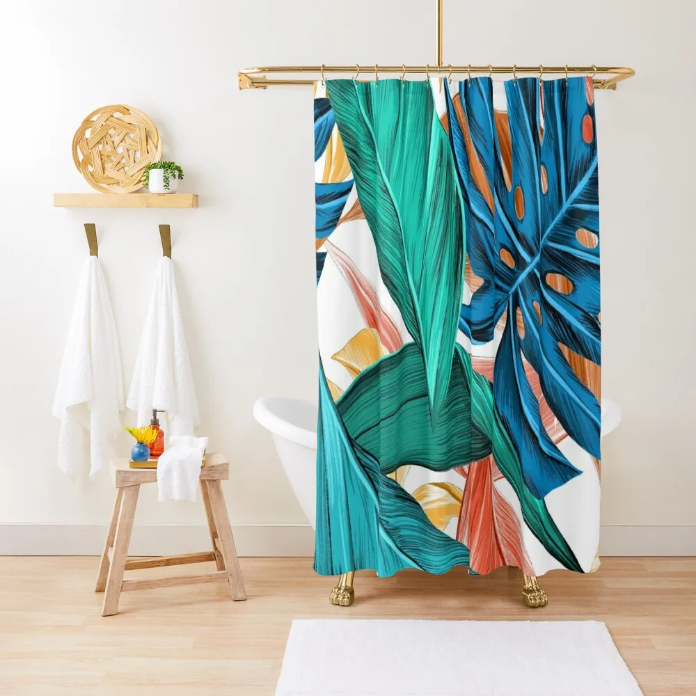

Tropical Shower Curtain Shower For Bathroom Set Shower Set For Bathroom Cute Bathroom Box Curtain