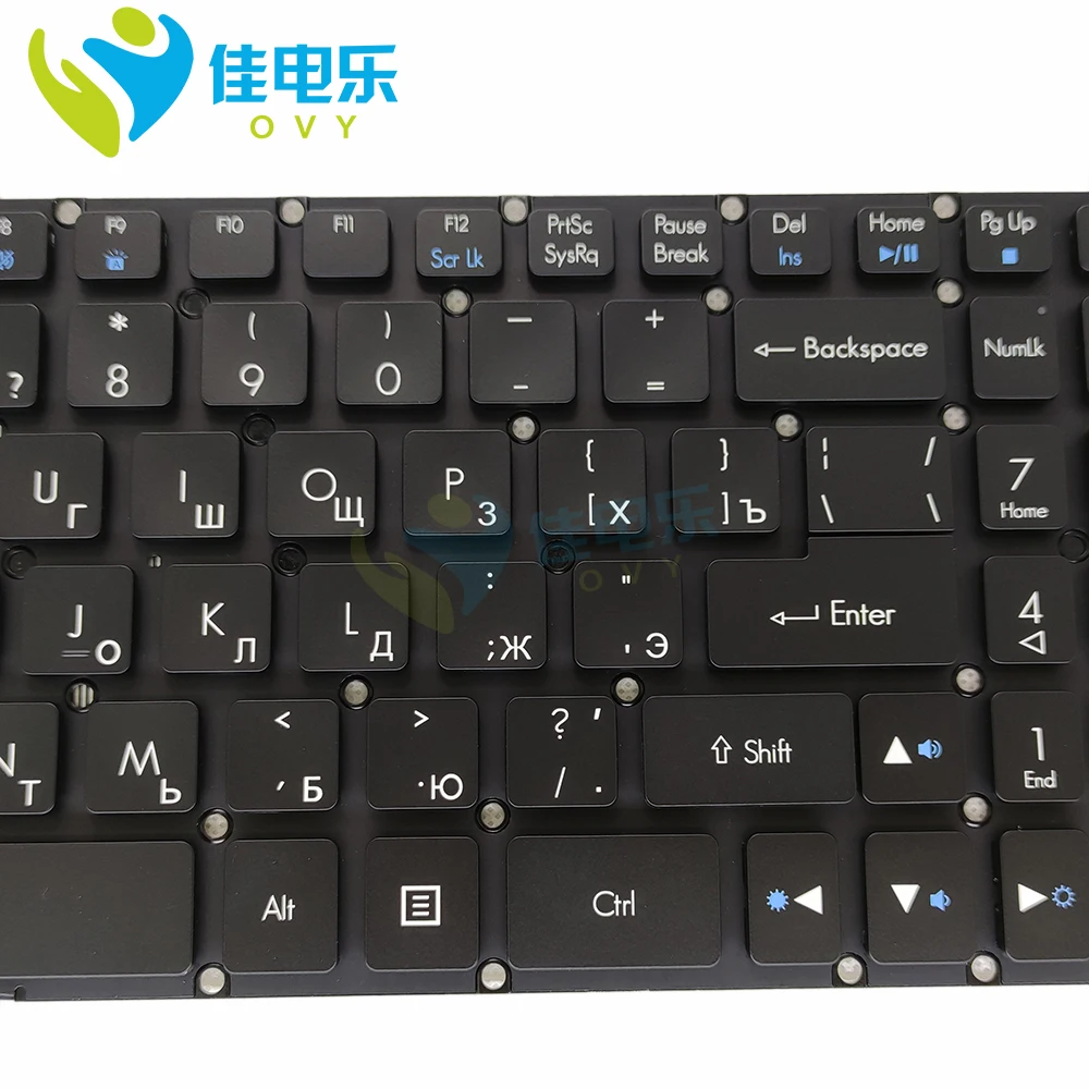 Teclado Backlight Laptop para Acer Predator, Helios 300, G3-571, G3-572, PH315-51, PH317-51, PH317-52, US e RU, Teclados de Substituição, Novo