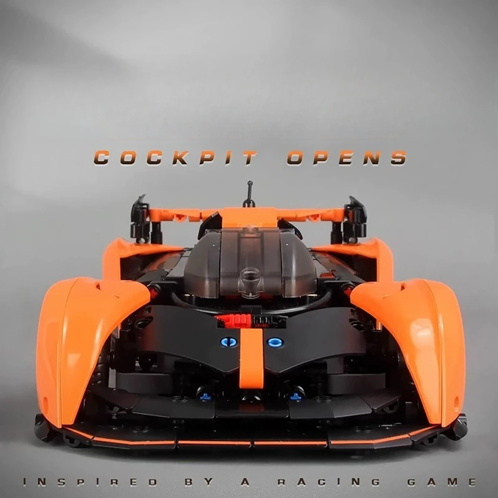 รถซูเปอร์คาร์สเกล 1:14 รถแข่งในเมือง รถสปอร์ตคลาสสิก 817 ชิ้น ตัวต่อเลโก้ ของเล่นแบบประกอบ ของขวัญสำหรับเด็กและผู้ใหญ่