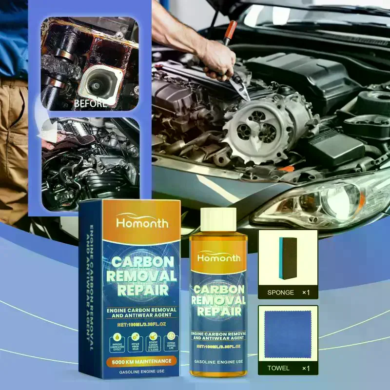 Car Engine Carbon Removal Repair Agent Highly Effective Engine Anti-Wear Protectant Engine Oil Noise Reduction And Anti-Shaking