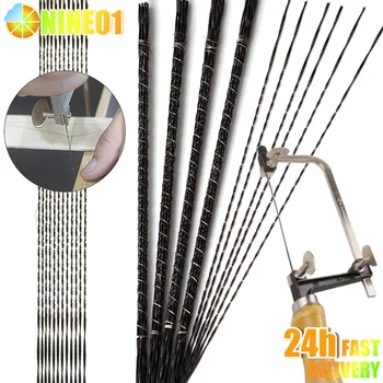 Lâmina de serra de fio cortador jóias corte de metal gabarito lâminas carpintaria mão artesanato ferramenta lâmina de serra cortador ferramenta manual acessório